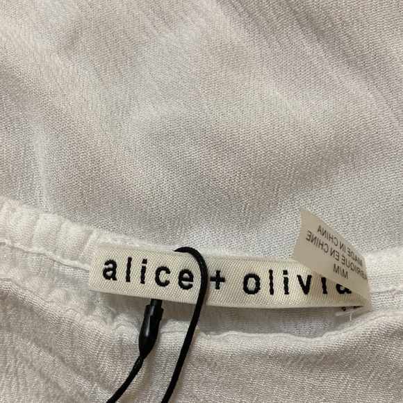 alice + olivia classy elegant top NWT - Picture 10 of 11